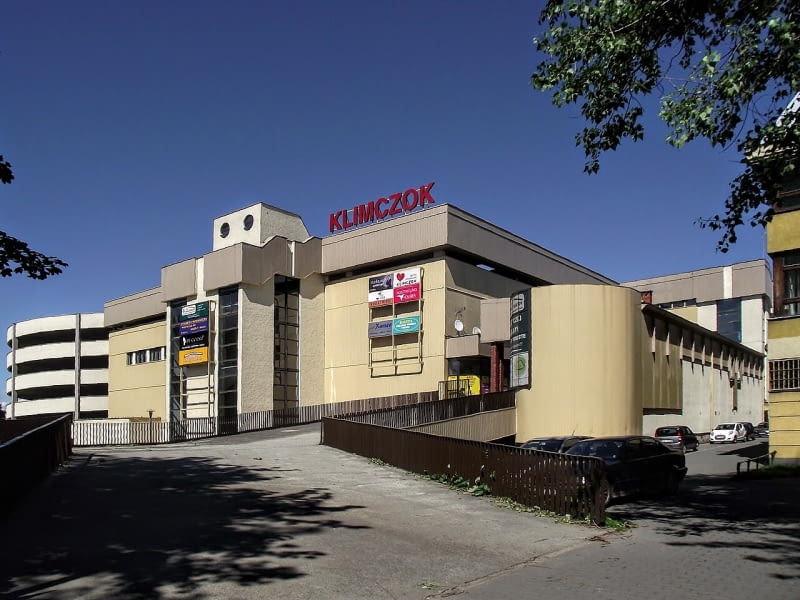 SDH Klimczok w Bielsku-Białej w 2016 roku. Widok od strony rzeki SDH Klimczok w Bielsku-Białej w 2016 roku. Widok od strony rzeki