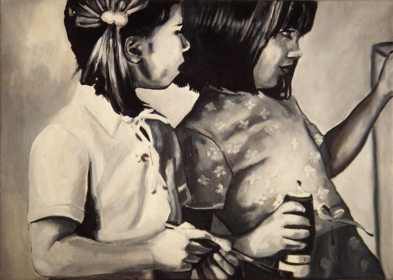 Bez tytułu, 60 x 80 cm, olej na płótnie, 2008 Bez tytułu, 60 x 80 cm, olej na płótnie, 2008