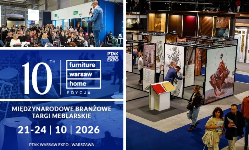 Już za tydzień Warsaw Home Furniture 2026 - odkryj design, który nadaje wnętrzom charakter!