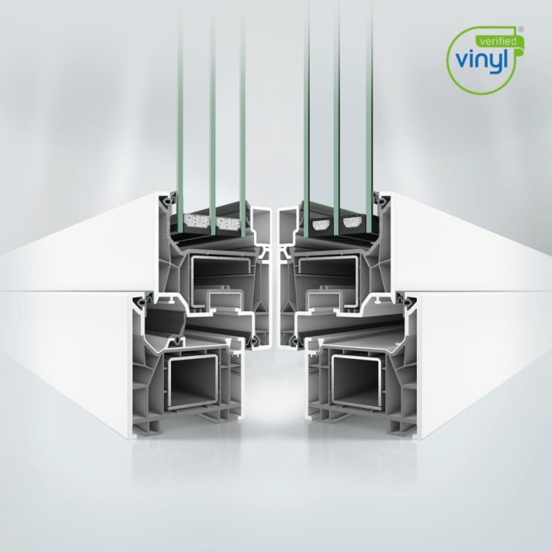 Platforma systemów okiennych Schüco FocusIng obejmuje teraz rozwiązanie z dwoma (od prawej) i trzema uszczelkami (od lewej).