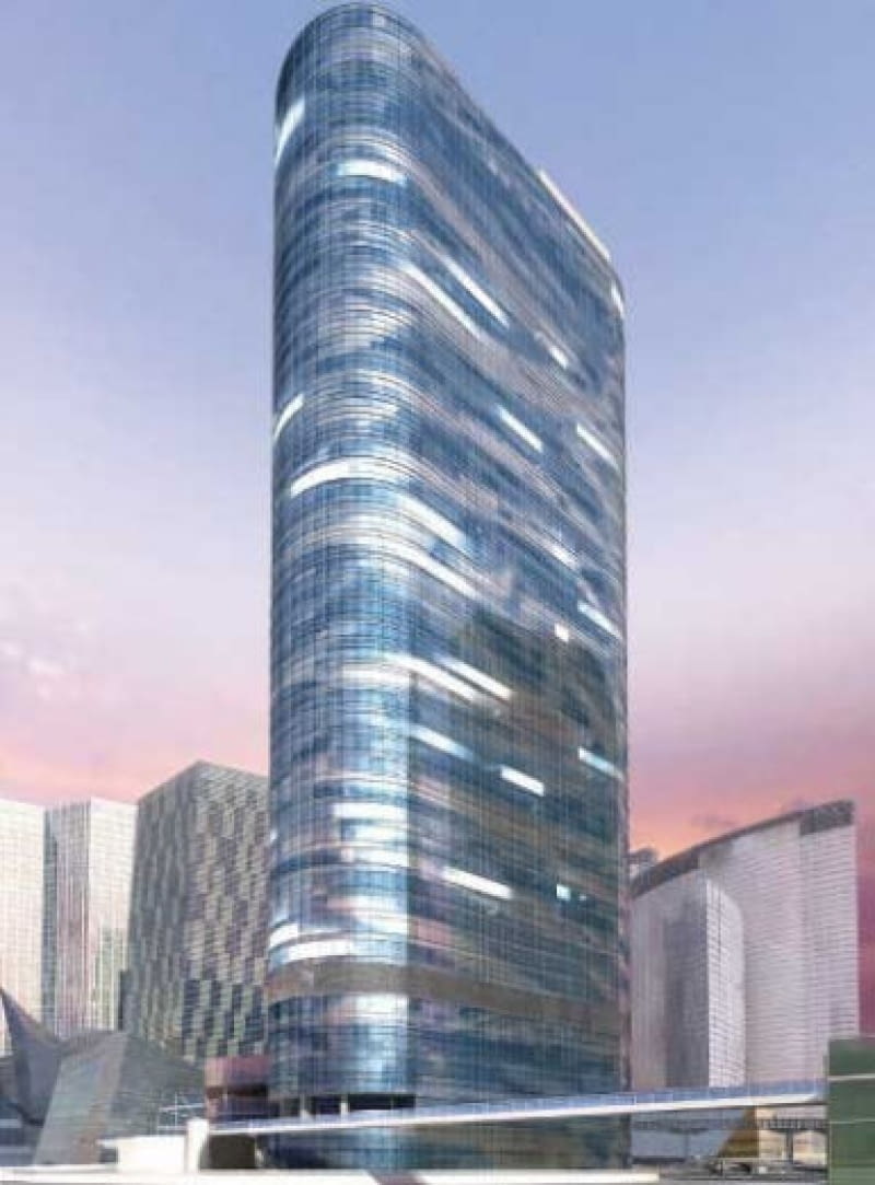 Tak miał wyglądać Harmon Hotel norman foster, harmon hotel, las vegas, hotel, architektura