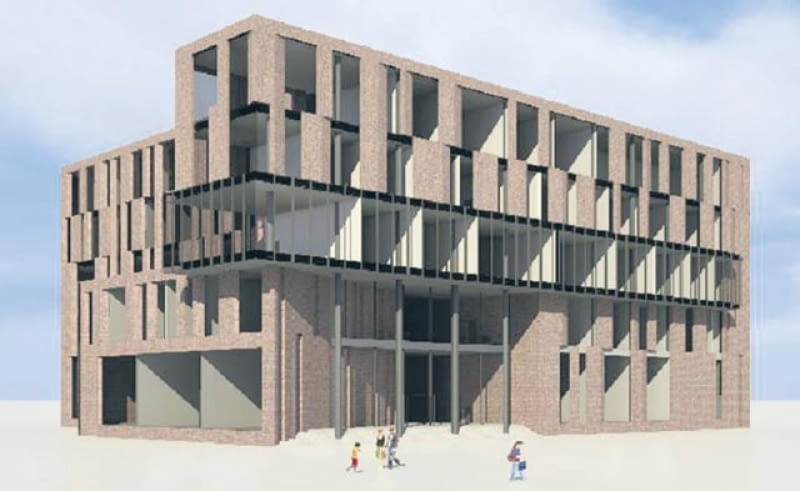 Tak ma wyglądać Centrum Dydaktyki Nowych Mediów, które powstanie przy 'filmówce' Tak ma wyglądać Centrum Dydaktyki Nowych Mediów, które powstanie przy 'filmówce'