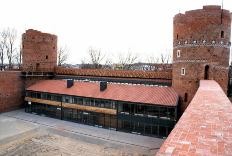 Nowy Pawilon na zamku w Ciechanowie. Materiały Muzeum Szlachty Mazowieckiej Nowy Pawilon na zamku w Ciechanowie. Materiały Muzeum Szlachty Mazowieckiej