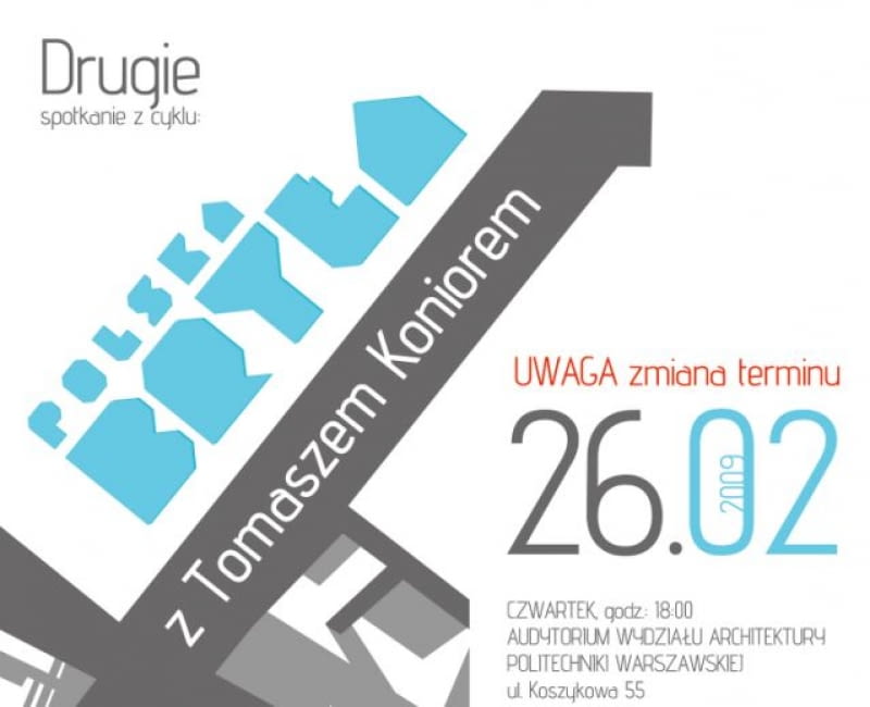 Nowy termin spotkania z Tomaszem Koniorem Nowy termin spotkania z Tomaszem Koniorem