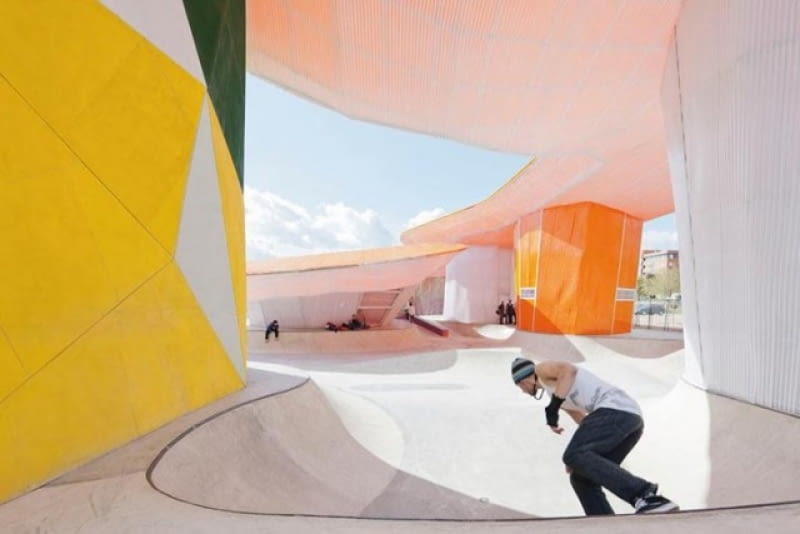 Skatepark w Meridzie design, merida, skatepark