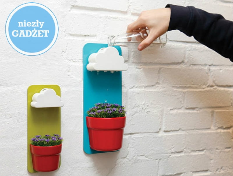 Rainy Pot - oryginalna doniczka; proj. Seungbin Jeong doniczka, oryginalna doniczka, ciekawa doniczka, design, niezły gadżet