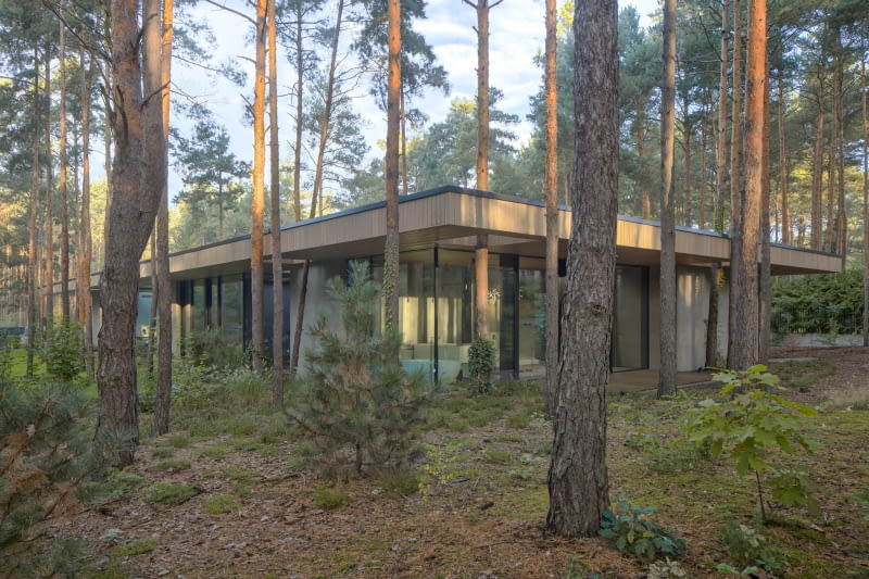 Dom w Drzewach. Proj. 77Studio Architektury Dom w Drzewach. Proj. 77Studio Architektury