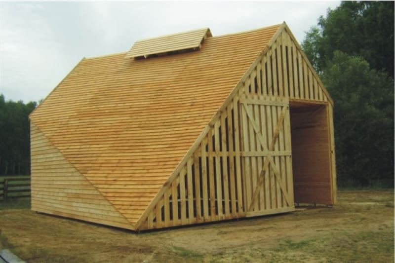 Chata Biskupińska we wsi Graby na Szlaku Piastowskim. Projekt - KOKA PRACOWNIA ARCHITEKTONICZNA Chata Biskupińska we wsi Graby na Szlaku Piastowskim. Projekt - KOKA PRACOWNIA ARCHITEKTONICZNA