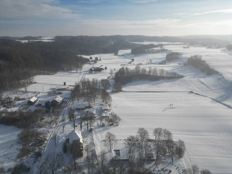 Mazury Zachodnie zimą Mazury Zachodnie zimą