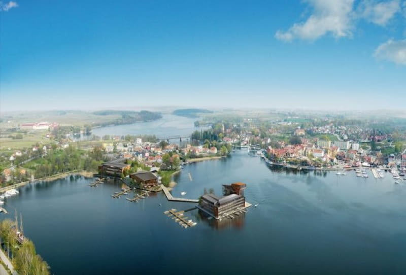 Nowy hotel z apartamentami na Ptasiej Wyspie mikołajki, inwestycja, hotel, apartamenty, inpro, ptasia wyspa