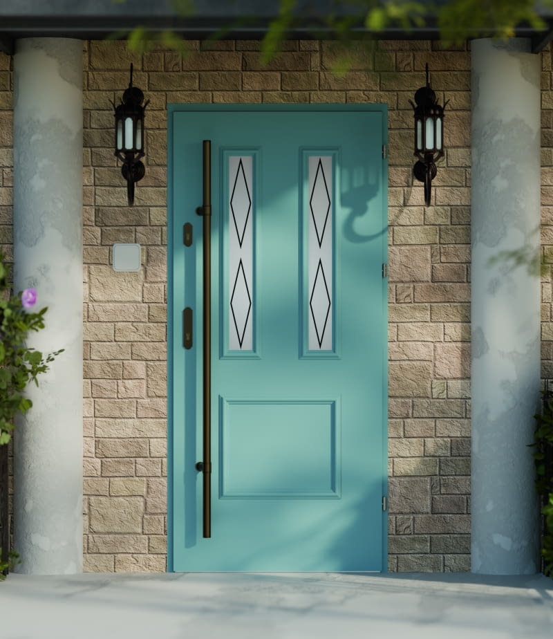 Drzwi z aplikacją przestrzenną