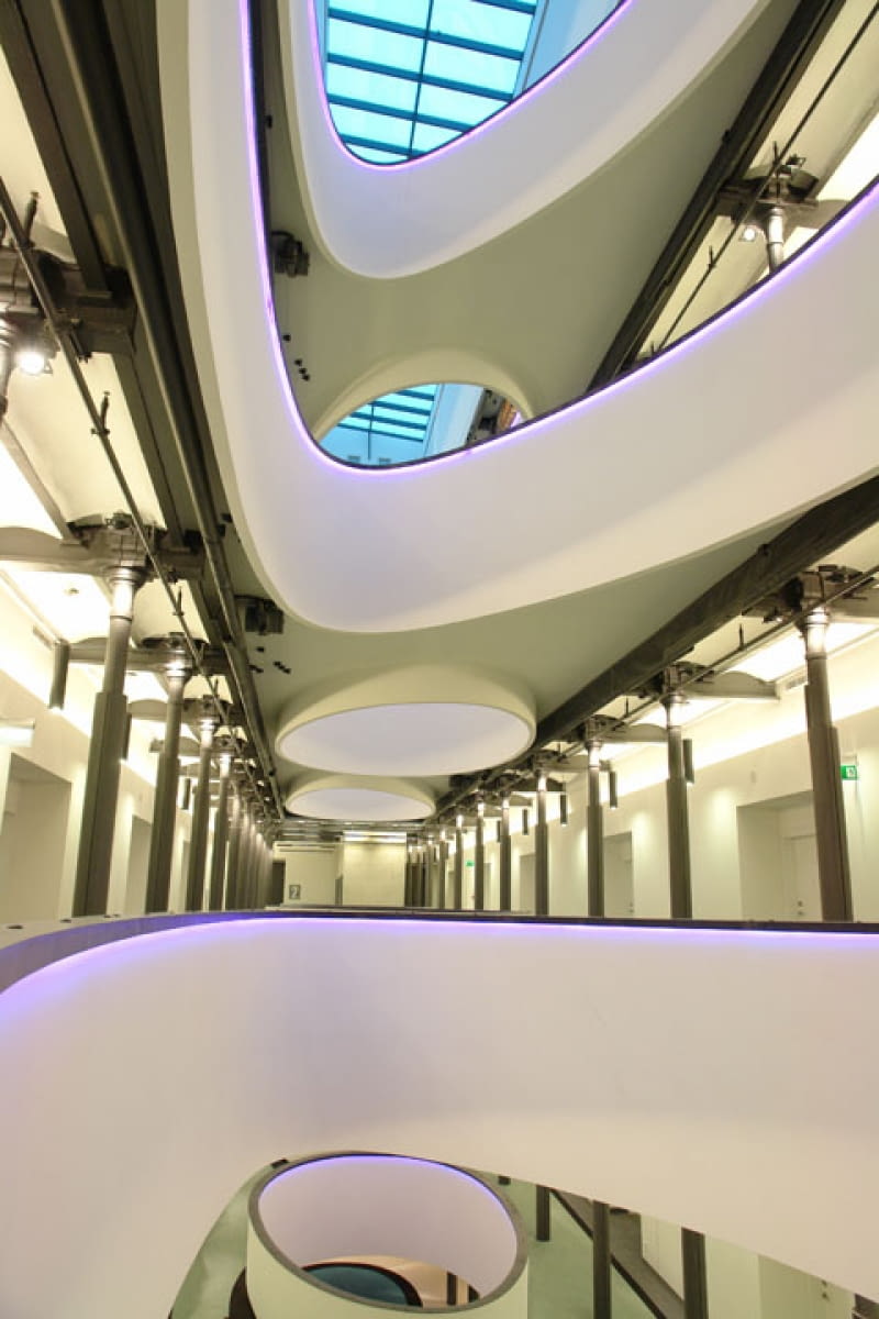 BRYŁA ROKU 2009: rewitalizacja Starej Przędzalni na Hotel Andel's, Łódź, proj. OP ARCHITEKTEN Hotel Andel´s w dawnej przędzalni Izraela Poznańskiego