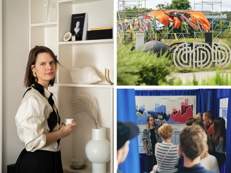 Z lewej: Ula Kasińska; Z prawej: Gdynia Design Days