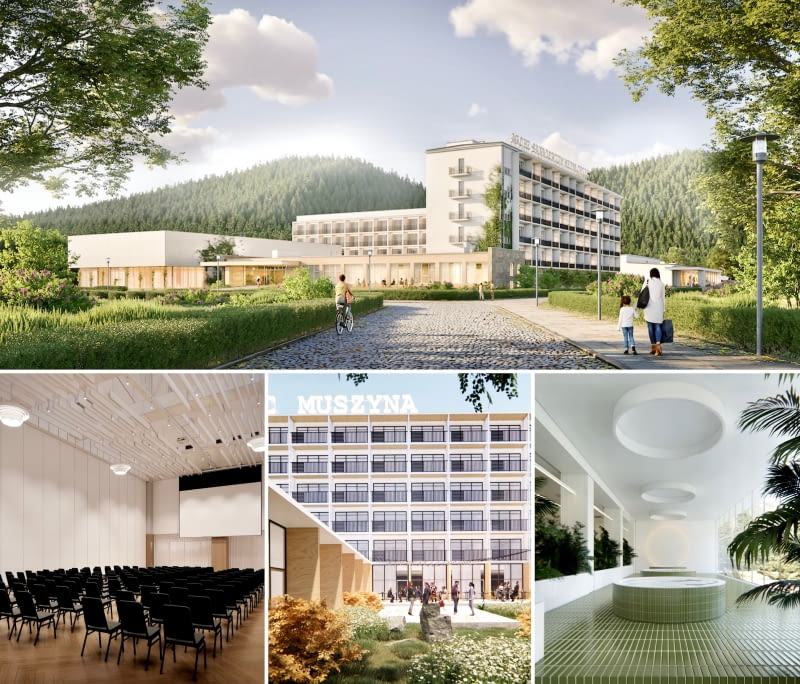 Sanatorium "Metalowiec" w Muszynie Sanatorium "Metalowiec" w Muszynie