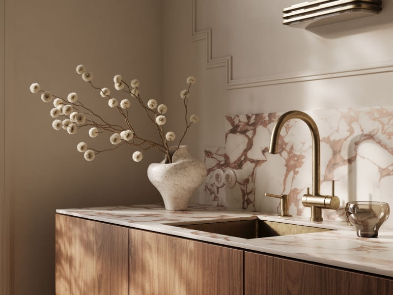 Kuchnia PK9062 Marmur Sienna Woodeco