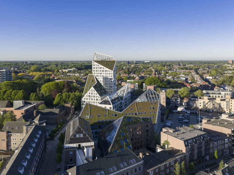 Nieuw Bergen w Eindhoven. Proj. MVRDV Nieuw Bergen w Eindhoven. Proj. MVRDV