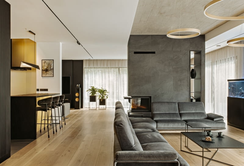 Przestrzeń na miarę życia: 450-metrowy dom dla rodziny