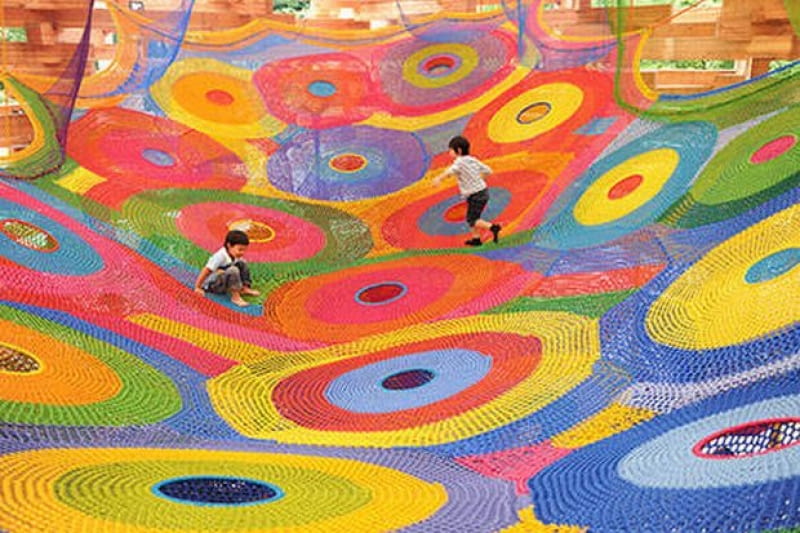 Plac zabaw projektu Toshiko Horiuchi MacAdam w Saporro plac zabaw, Saporro