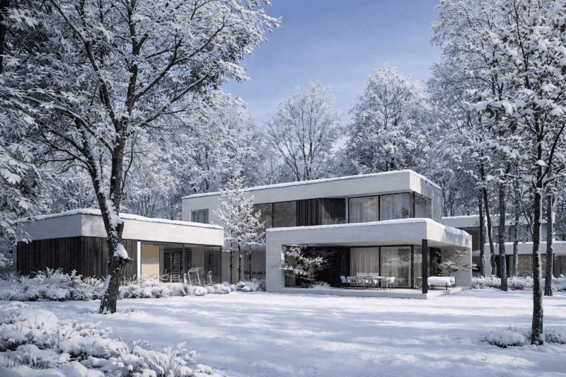 Wille w Łomiankach. Proj. SAAN Architekci