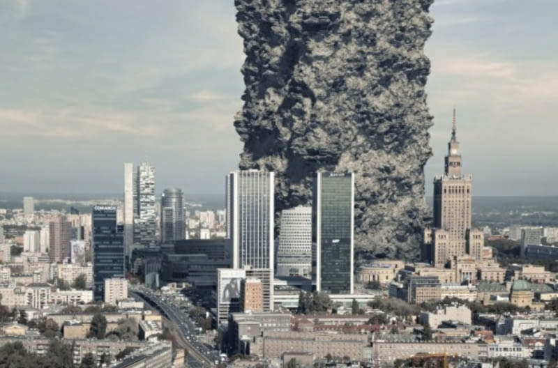 Tymek Borowski, "Gruz nad Warszawą" (2015) Tymek Borowski, "Gruz nad Warszawą" (2015)