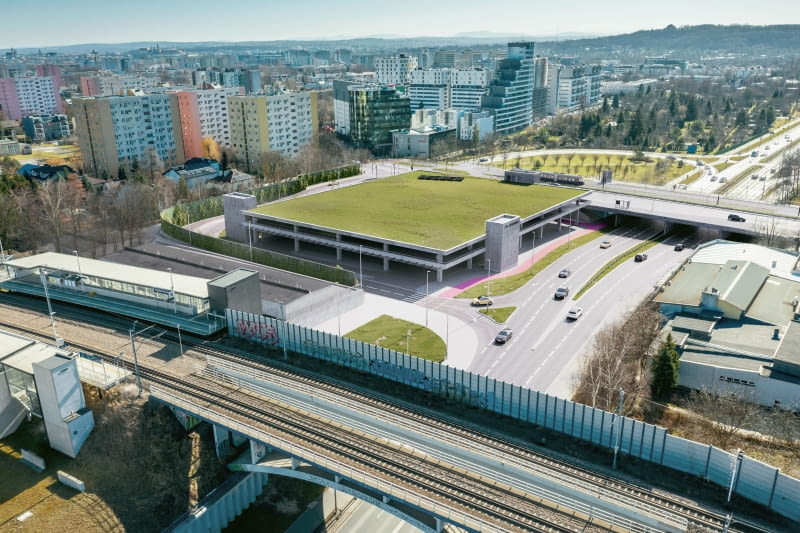 Zintegrowany węzeł przesiadkowy w Bronowicach. Proj. UCEES Zintegrowany węzeł przesiadkowy w Bronowicach. Proj. UCEES