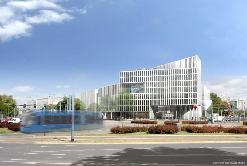 Projekt nowego Ratusza Marszałkowskiego w Krakowie Projekt nowego Ratusza Marszałkowskiego w Krakowie