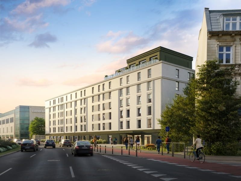 Nowy hotel przy al. Grunwaldzkiej w Gdańsku Wrzeszczu