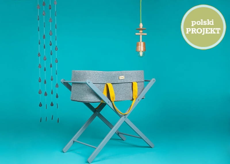 Lampa TOTEM od HOP Design oraz kosz filcowy na niemowlaka moKee projektu Kingi Chmielarz. totem, lampa, oświetlenie, hop design, polski projekt, lampa od polskiego projektanta, polski design