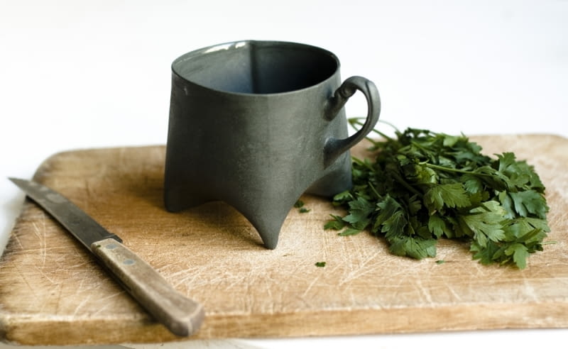 Trójnóg od Ende ceramics filiżanka, porcelana, kubek