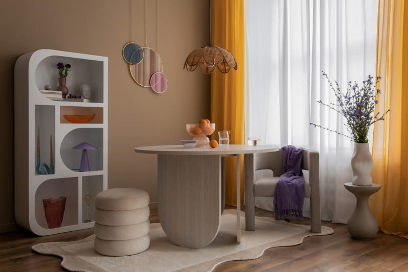 Trendy: zaoblenia w meblach