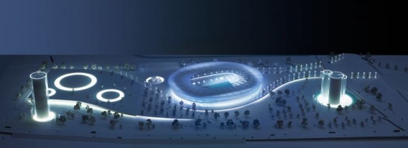 Zwycięskie założenie urbanistyczne Stadionu we Wrocławiu i jego okolic projektu JSK Architekci Zwycięskie założenie urbanistyczne Stadionu we Wrocławiu i jego okolic projektu JSK Architekci