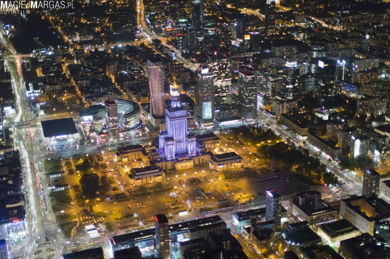 Warszawa widziana z góry Warszawa widziana z góry