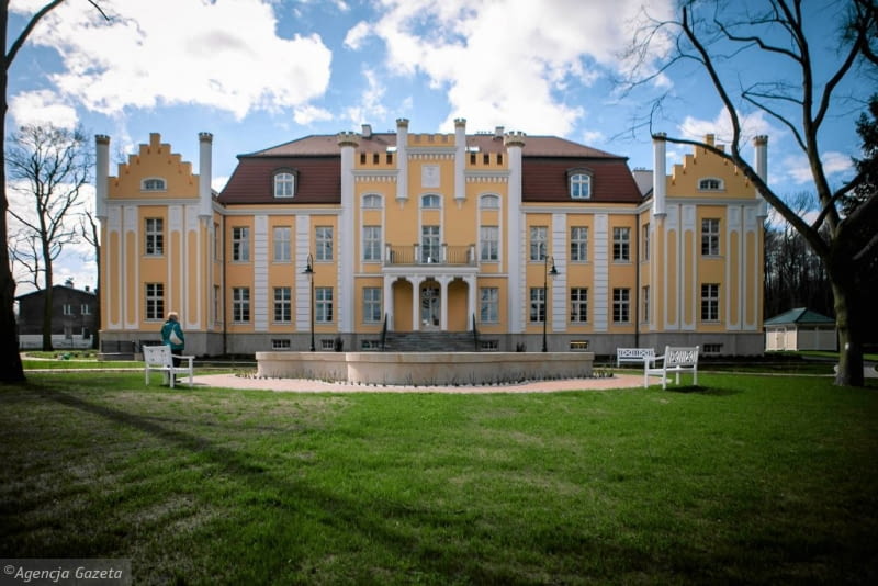 Pałac w Orłowie po remoncie Pałac w Orłowie po remoncie