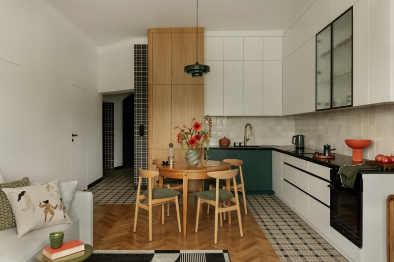 Mozaika na podłodze - inspiracje