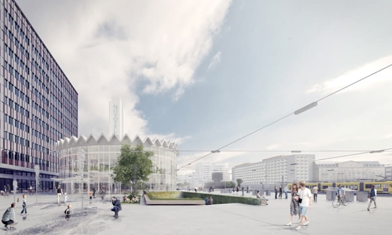 Nowa Rotunda. Zwycięski projekt autorstwa Bartłomieja Gowina i Krzysztofa Siuty. Nowa Rotunda. Zwycięski projekt autorstwa Bartłomieja Gowina i Krzysztofa Siuty.
