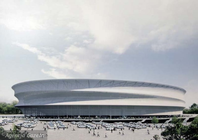 Stadion we Wrocławiu wizualizacje J.S.K