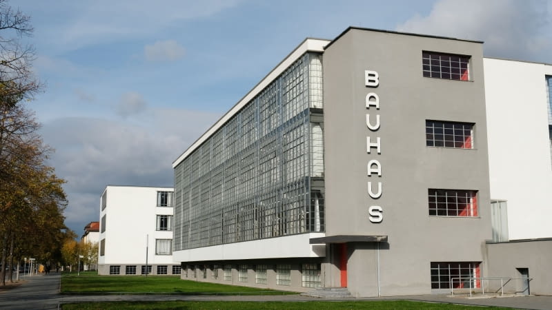 Budynek Bauhausu w Dessau Budynek Bauhausu w Dessau