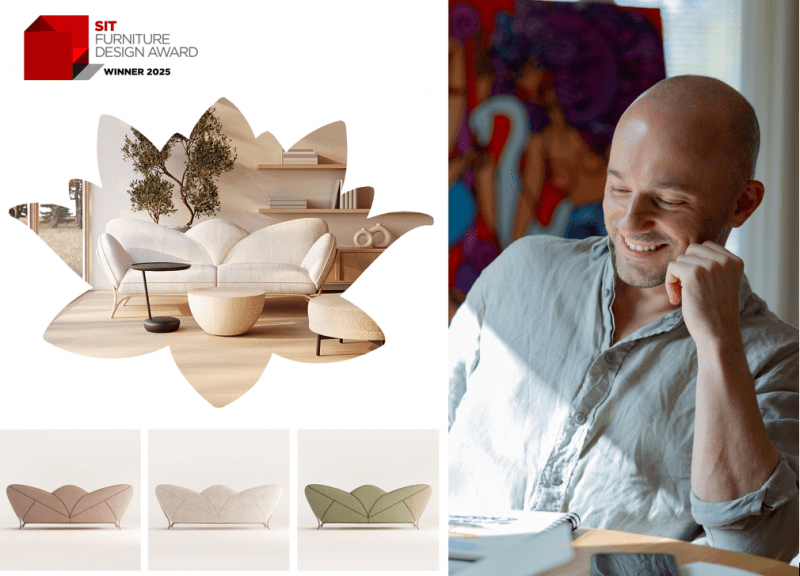 SIT Furniture Design Award 2025 dla sofy Bogusława Barnasia z BXB studio SIT Furniture Design Award 2025 dla sofy Bogusława Barnasia z BXB studio