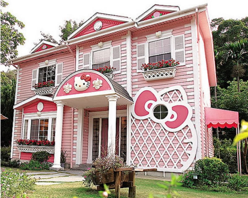 Hotel dla fanów najpopularniejszej kotki Hello Kitty powstał na Tajwanie. tajwan, nietypowe, hotel