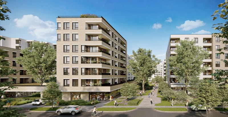 Projekt inwestycji przy Powązkowskiej 44A w Warszawie