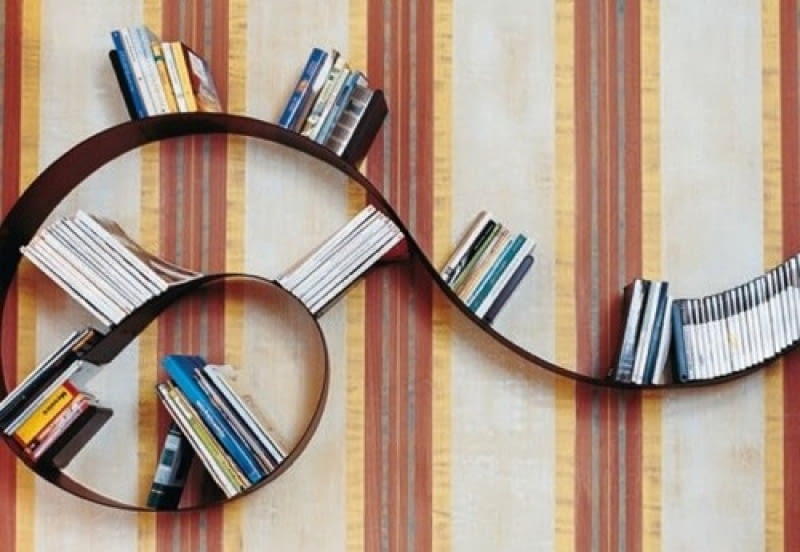Półka na książki firmy Kartell - BOOKWORM Półka na książki firmy Kartell - BOOKWORM