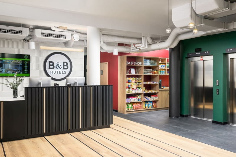 B&B HOTEL Kalisz Centrum - recepcja