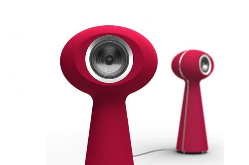Głośniki "Audiofeel". Projekt i produkcja: johannes scherr design. Audiofeel, Johannes Scherr design