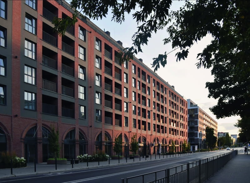 Inwestycja przy ul. Braniborskiej 58-68, zaprojektowana przez architektkę Paulinę Czurak-Czapiewską i zrealizowana przez Dekpol Deweloper dla Vantage Development S.A. (marka Vantage Rent) Inwestycja przy ul. Braniborskiej 58-68, zaprojektowana przez architektkę Paulinę Czurak-Czapiewską i zrealizowana przez Dekpol Deweloper dla Vantage Development S.A. (marka Vantage Rent)