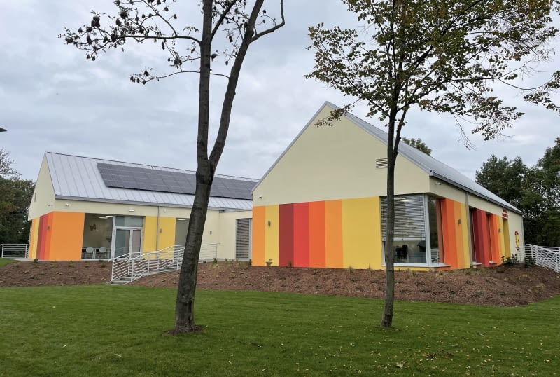 Świetlica Terapeutyczna w Lewinie Brzeskim. Proj. Weronika Muras W² STUDIO PRACOWNIA ARCHITEKTURY Świetlica Terapeutyczna w Lewinie Brzeskim. Proj. Weronika Muras W² STUDIO PRACOWNIA ARCHITEKTURY