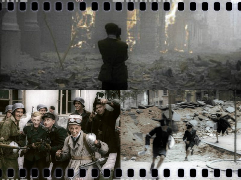 kadry z filmu Powstanie Warszawskie kadry z filmu Powstanie Warszawskie