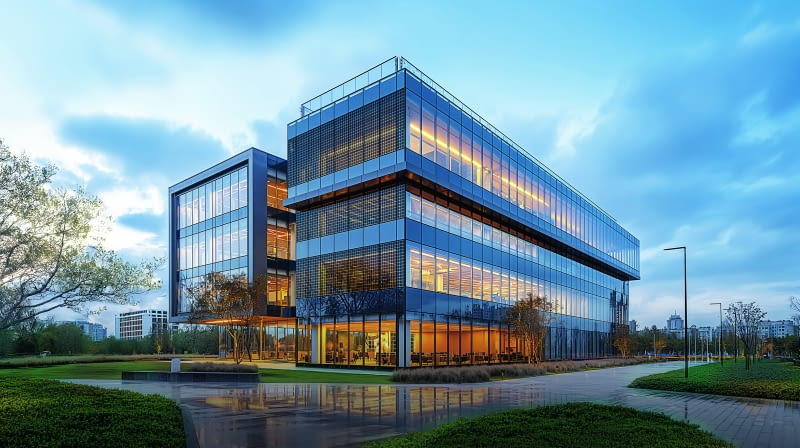 Fasada zintegrowana z fotowoltaiką