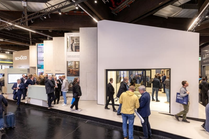 Stoisko Schüco na targach Fensterbau Frontale 2026 w Norymberdze Stoisko Schüco na targach Fensterbau Frontale 2026 w Norymberdze
