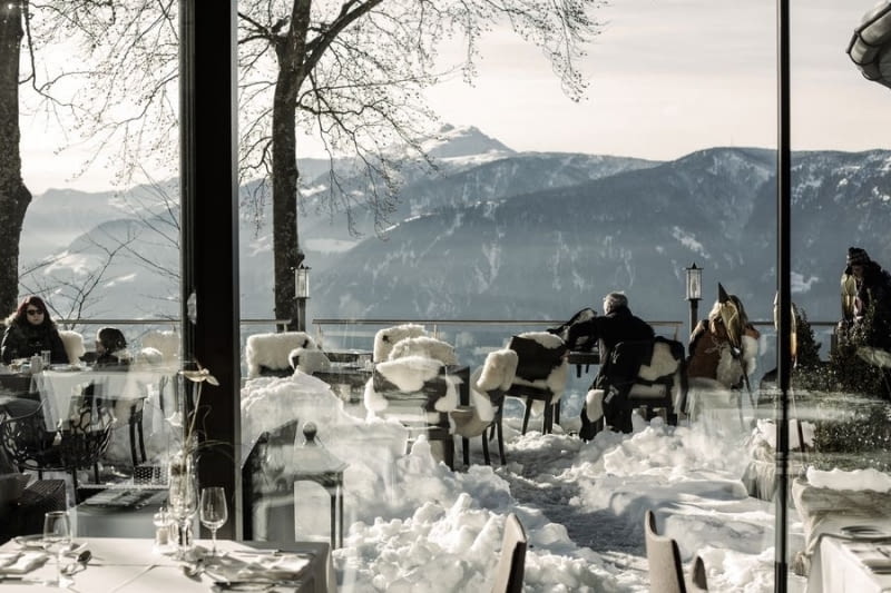 Z pokojów rozciąga się piękna panorama. hotel, narty, Tyrol