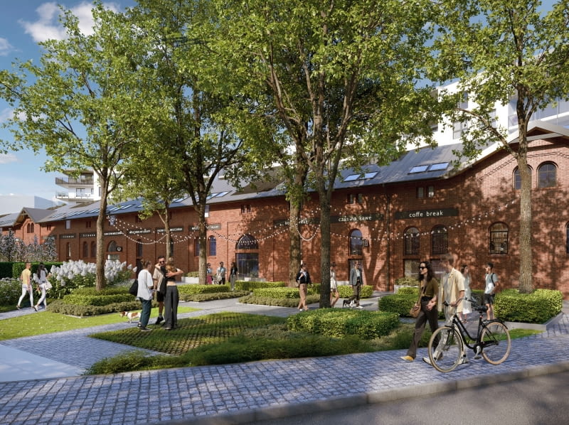 River Point na Kępie Mieszczańskiej we Wrocławiu